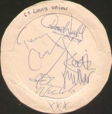 signed plate